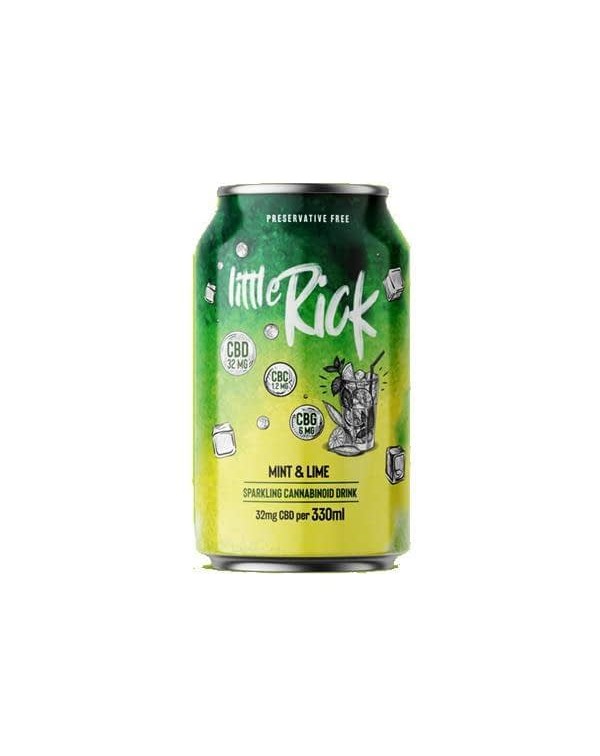 24 x Little Rick Drink 32mg CBD (+CBG) Sparkling 3...