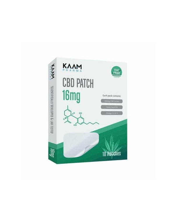 Kaam Pharma 16mg CBD Isolate Patches – 10 Pa...