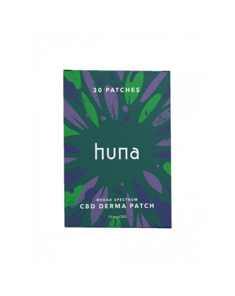 Huna Labs 15mg CBD Derma Patches – 30 Patches