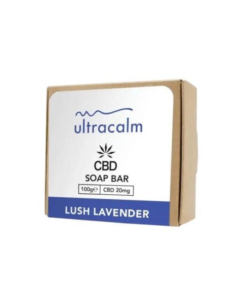 Ultracalm 20mg CBD Luxury Essential Oil CBD Soap bar 100g