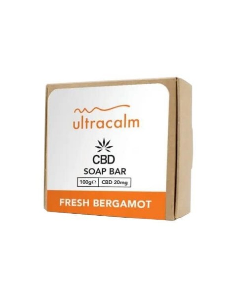 Ultracalm 20mg CBD Luxury Essential Oil CBD Soap bar 100g