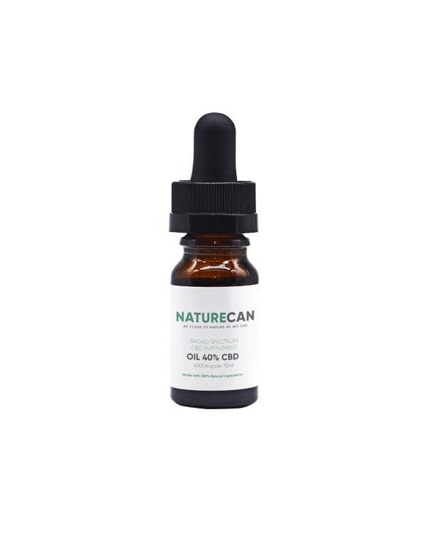 Naturecan 40% 4000mg CBD Broad Spectrum MCT Oil 10...