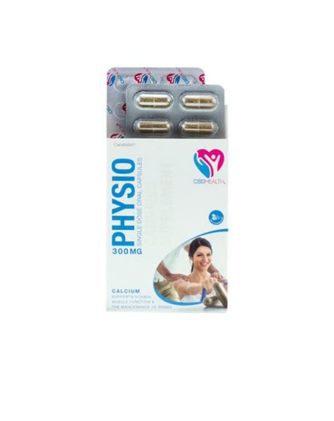 Canabidol 300mg CBD Oral Capsules 30 Caps – Physio