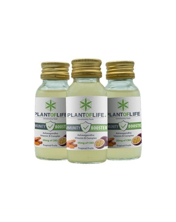 24 x Plant Of Life 25mg CBD Immunity Booster 60ml