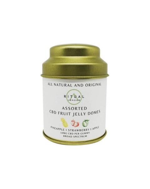 Ritual London 150mg CBD Vegan Fruit Jelly Domes