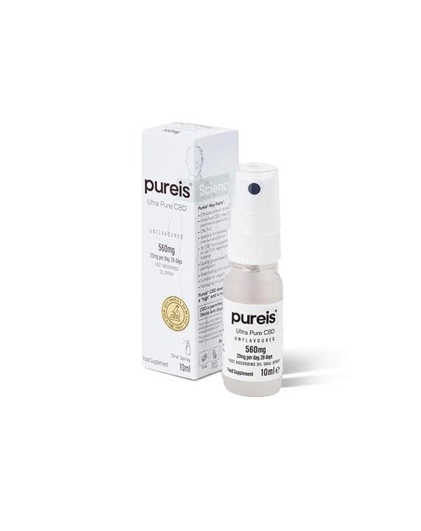 Pureis CBD 560mg Ultra Pure CBD Oral Spray –...