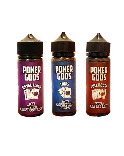 Poker Gods 0mg 100ml Shortfill (70VG/30PG)