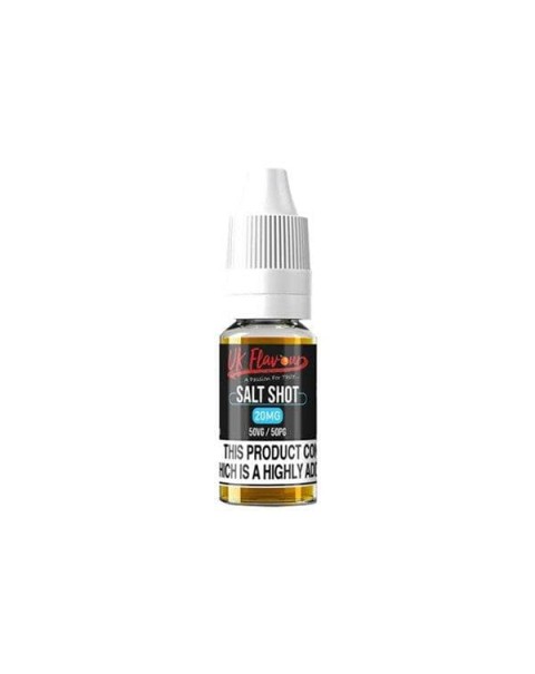 UK Flavour Nic Salt Shot 20mg 10ml (50VG-50PG)