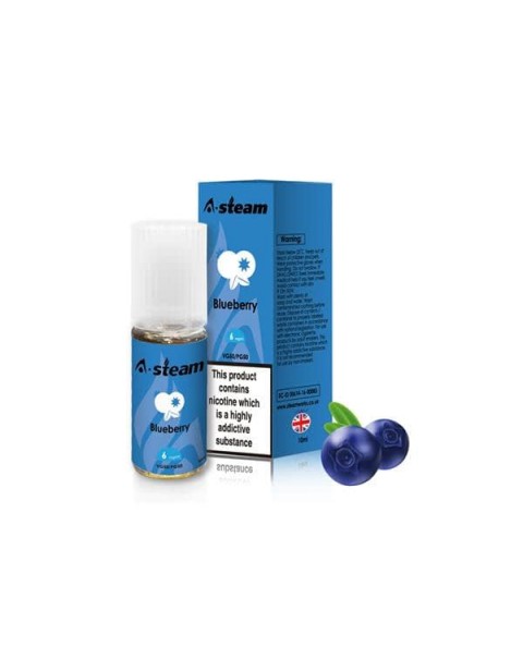 A-Steam Fruit Flavours 6MG 10ML (50VG/50PG)