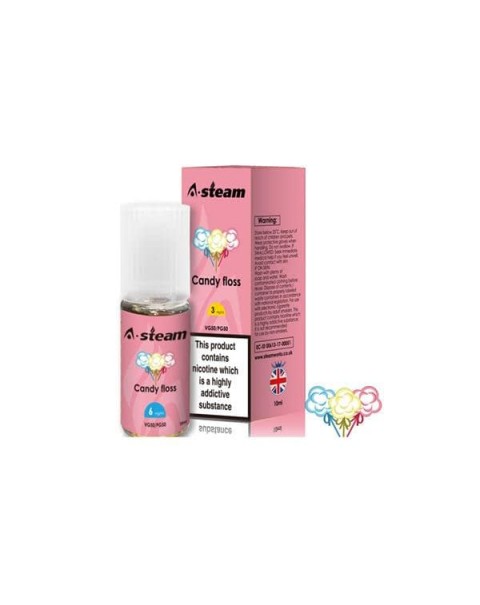 A-Steam Fruit Flavours 12MG 10ML (50VG/50PG)