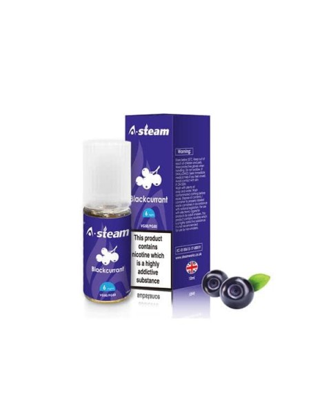 A-Steam Fruit Flavours 12MG 10ML (50VG/50PG)