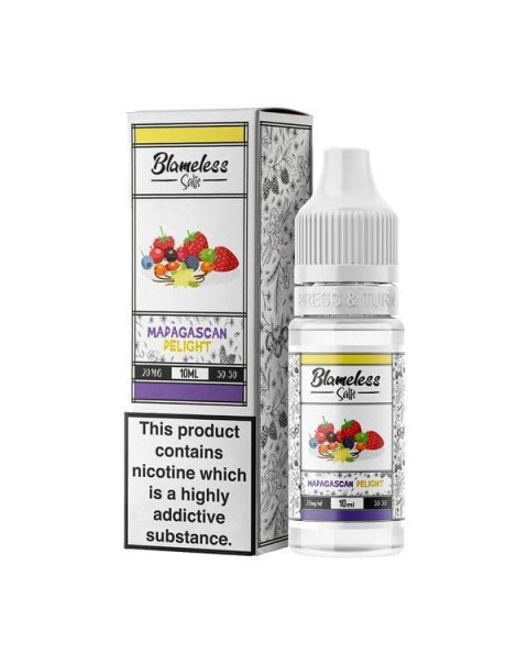 10mg Blameless Juice Co. 10ml Nic Salts (50VG/50PG)