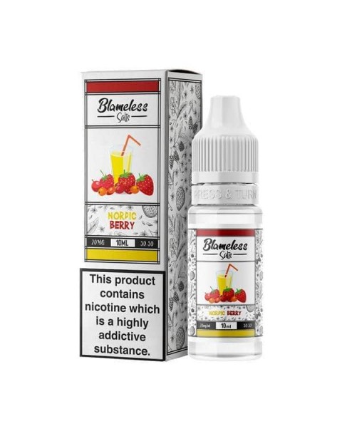 10mg Blameless Juice Co. 10ml Nic Salts (50VG/50PG)