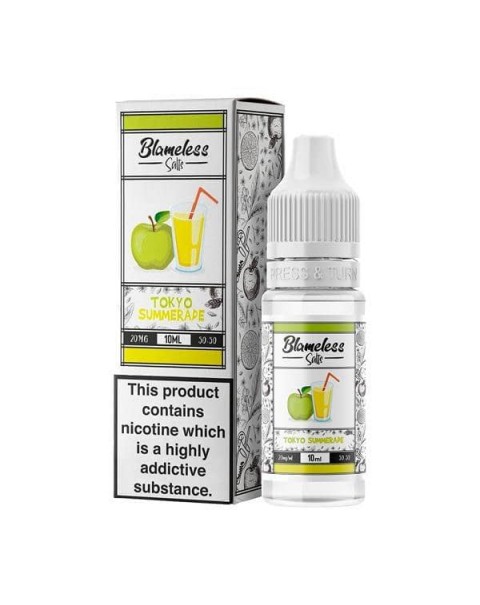 10mg Blameless Juice Co. 10ml Nic Salts (50VG/50PG)