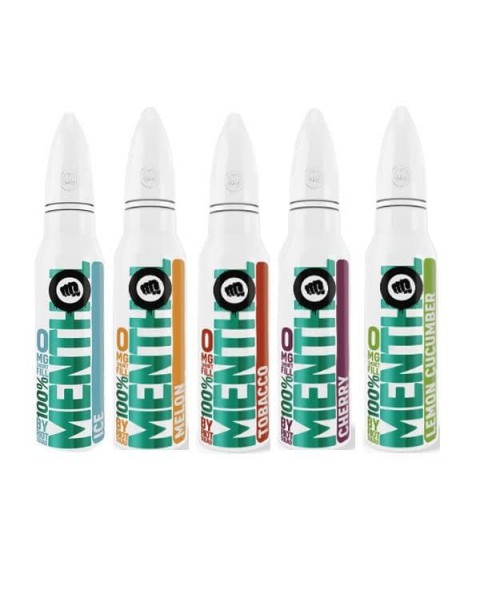 Riot Squad 100% Menthol Range 50ml E-Liquid 0mg (70VG/30PG)