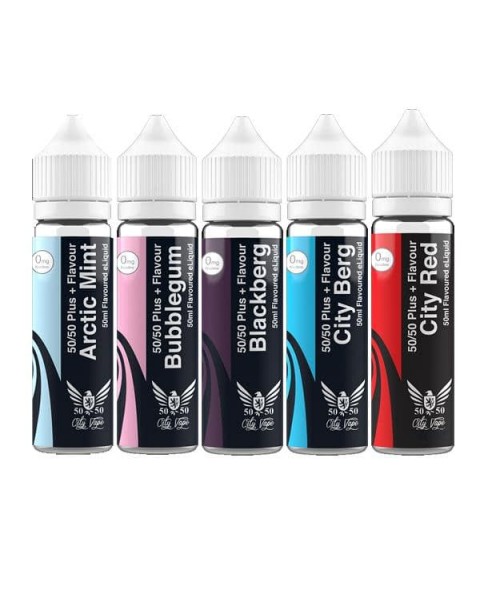 City Vape 50ml Shortfill 0mg (50VG/50PG)