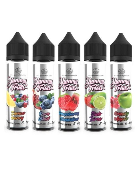 Yummy Fruits by The Vape Makers 50ml Shortfill 0mg (70VG/30PG)