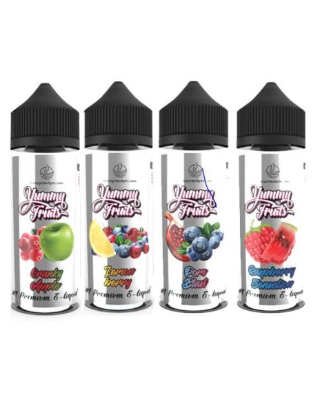 Yummy Fruits by The Vape Makers 100ml Shortfill 0mg (70VG/30PG)