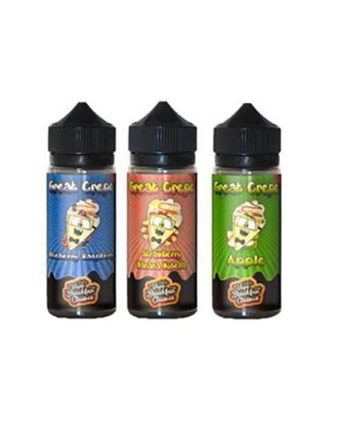 Great Crepe By Vape Breakfast Classics 0mg 100ml Shortfill (80VG/20PG)