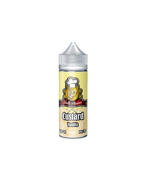 Guilty Pleasures Custard 0mg 100ml Shortfill (70VG/30PG)