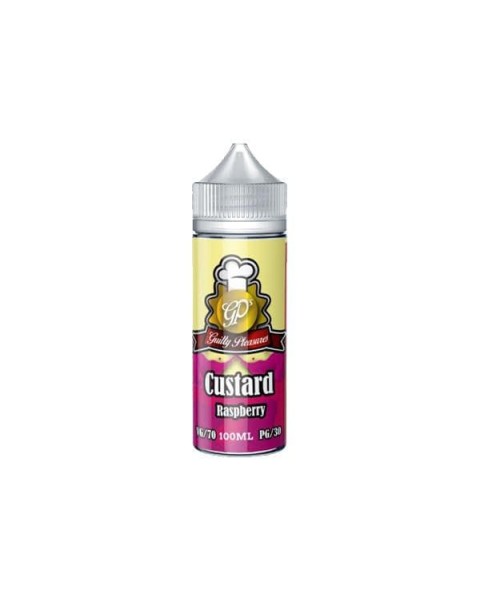 Guilty Pleasures Custard 0mg 100ml Shortfill (70VG/30PG)