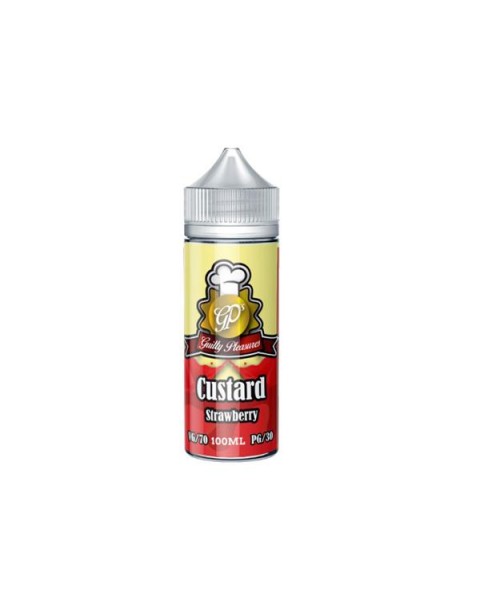 Guilty Pleasures Custard 0mg 100ml Shortfill (70VG/30PG)