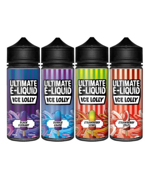 Ultimate E-liquid Ice Lolly by Ultimate Puff 100ml Shortfill 0mg (70VG/30PG)