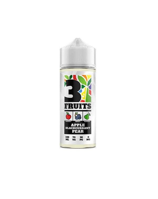 3 Fruits 100ml Shortfill 0mg (70VG/30PG)