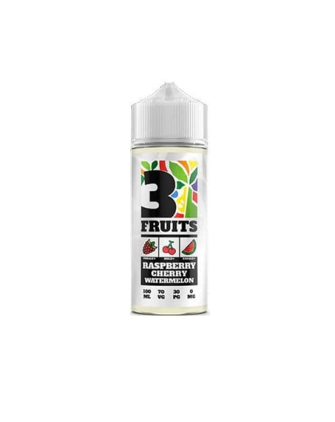 3 Fruits 100ml Shortfill 0mg (70VG/30PG)