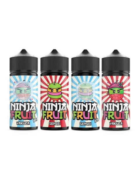 Ninja Fruit 100ml Shortfill 0mg (70VG/30PG)