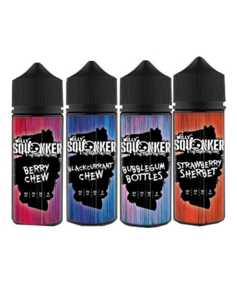 Willy Squonker and the Candy Factory 0mg 100ml Shortfill (70VG/30PG)