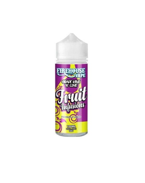 Firehouse Vape Fruit Infusions 100ml Shortfill 0mg (70VG/30PG)