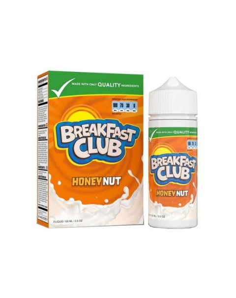 Breakfast Club 100ml Shortfill 0mg (70VG/30PG)