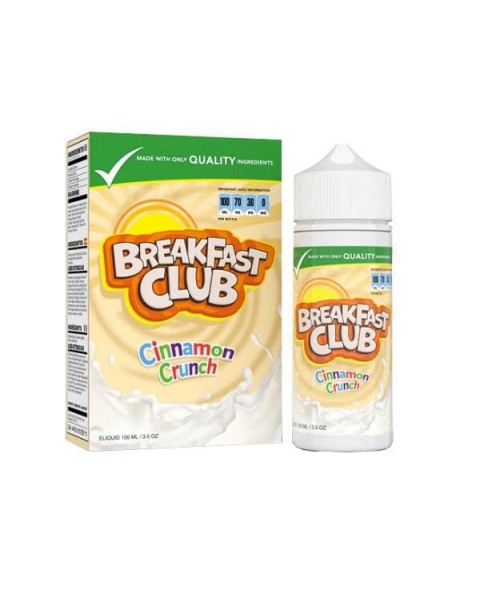 Breakfast Club 100ml Shortfill 0mg (70VG/30PG)