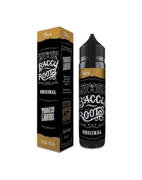 Baccy Roots 50ml Shortfill 0mg (70VG/30PG)