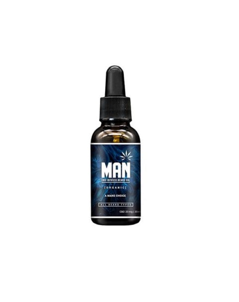 MAN 20mg CBD infused Beard Oil 30ml