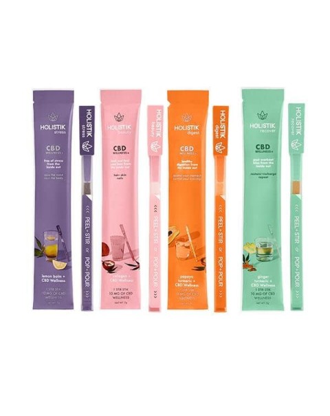 HOLISTIK Wellness 10mg CBD Stir STIKs – Single Sticks