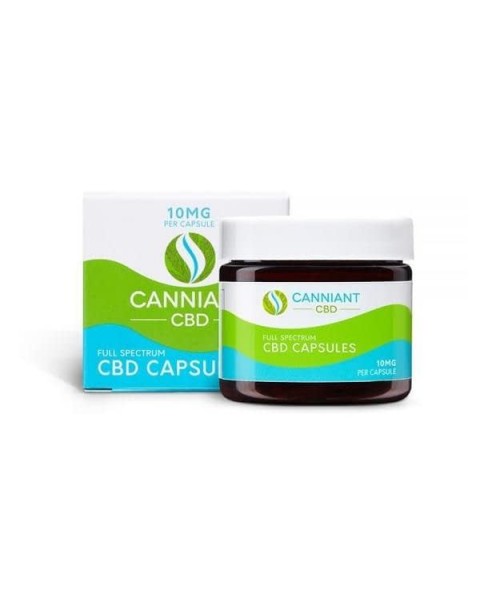 Canniant Full Spectrum 300mg CBD Capsules – 30 Capsules