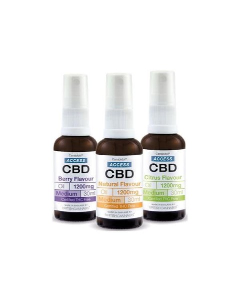 Access CBD 1200mg CBD Broad Spectrum Oil 30ml