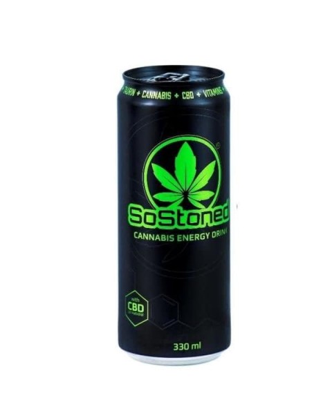 SOSTONED Cannabis Energy Drink With CBD