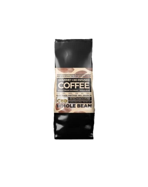 Equilibrium CBD 1000mg Gourmet Whole Bean CBD Coffee Bulk 2.27kg Bag