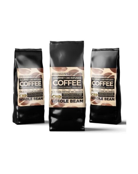 Equilibrium CBD 1000mg Gourmet Whole Bean CBD Coffee Bulk 2.27kg Bag