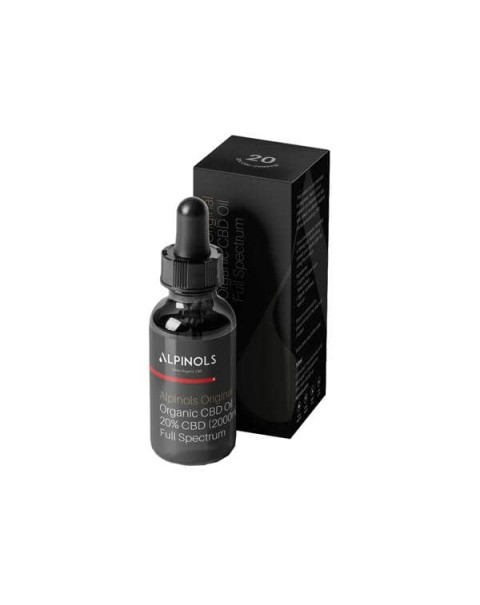 Alpinols 20% Full Spectrum 2000mg CBD Oil 10ml