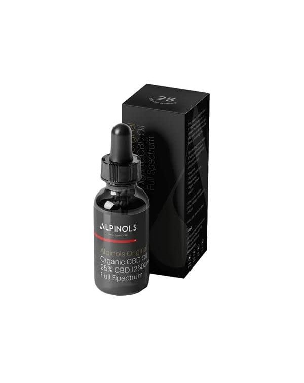 Alpinols 25% Full Spectrum 2500mg CBD Oil 10ml