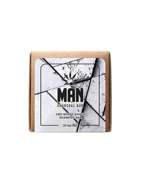 MAN 20mg CBD Charcoal Shampoo Bar 100g