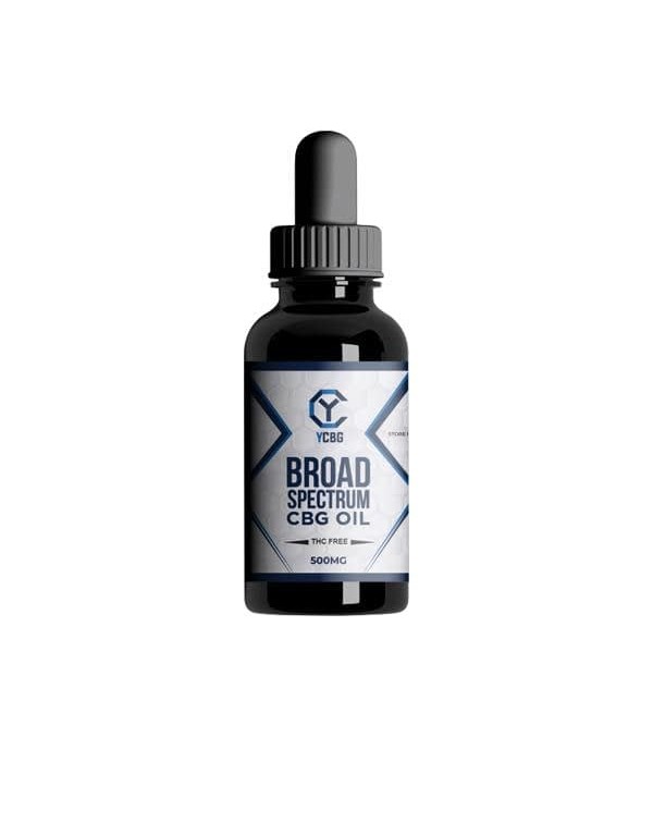 yCBG Broad-Spectrum 500mg CBG Oil 30ml