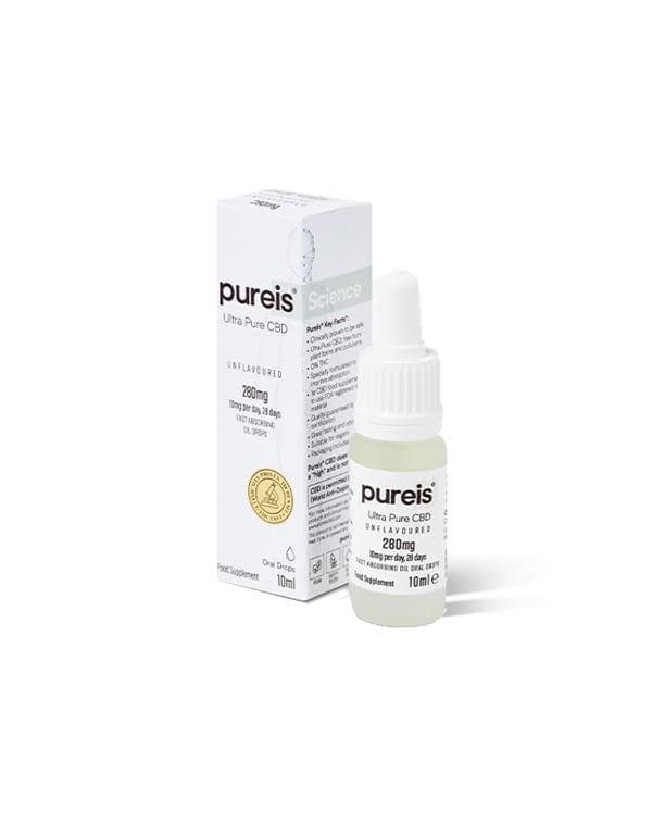 Pureis CBD 280mg CBD Ultra Pure Oral Drops –...