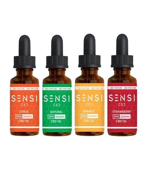 Sensi CBD 2500mg CBD Tinture Oil 30ml