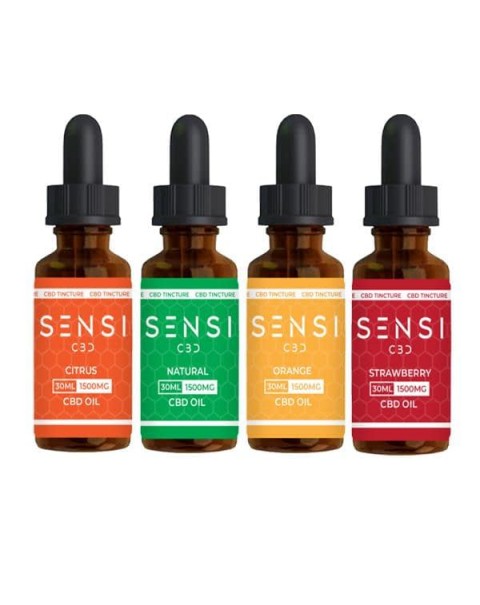 Sensi CBD 1500mg CBD Tinture Oil 30ml