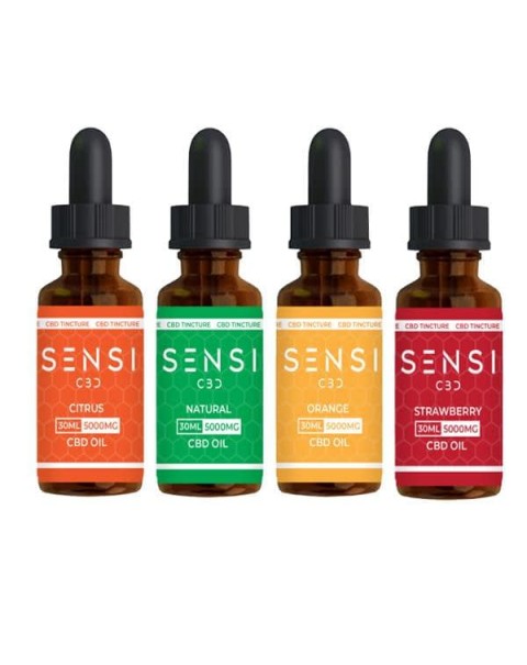 Sensi CBD 5000mg CBD Broad-Spectrum Tinture Oil 30ml